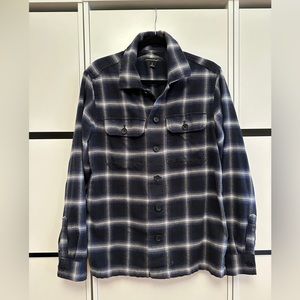 Banana Republic Men’s Medium Tall Flannel Shirt Jacket